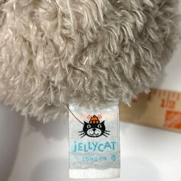 Jellycat Little Owl Woodland Plush Fluffy Fuzzy Stuffed Animal Lovey Small 7” - Picture 3 of 6